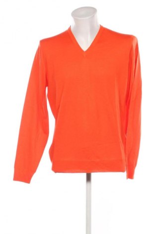 Herrenpullover Drumohr, Größe L, Farbe Orange, Preis 177,99 €