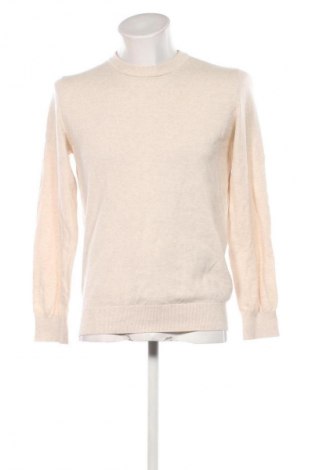 Pulover de bărbați H&M, Mărime M, Culoare Ecru, Preț 88,54 Lei