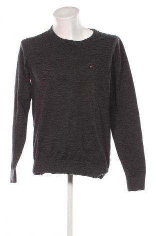 Męski sweter Hilfiger Denim, Rozmiar XL, Kolor Szary, Cena 243,99 zł