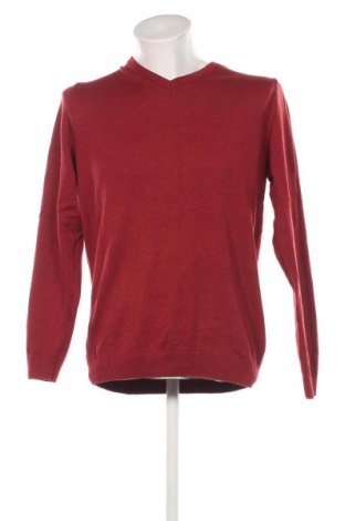 Męski sweter Jean Pascale, Rozmiar XL, Kolor Czerwony, Cena 82,99 zł