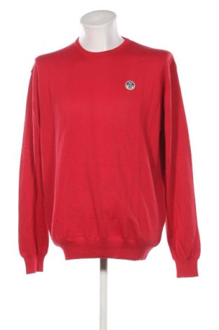 Herrenpullover North Sails, Größe 3XL, Farbe Rot, Preis 87,99 €
