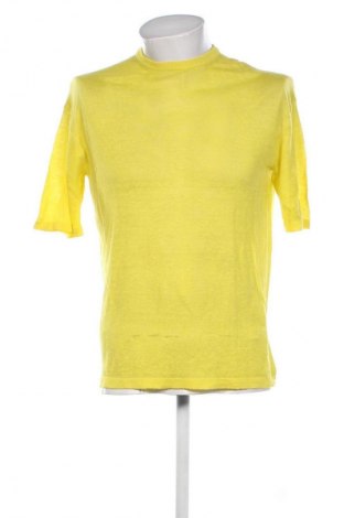 Męski sweter Roberto Collina, Rozmiar M, Kolor Żółty, Cena 834,99 zł