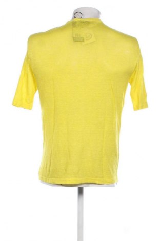 Męski sweter Roberto Collina, Rozmiar M, Kolor Żółty, Cena 834,99 zł