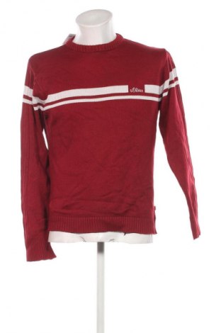 Herrenpullover S.Oliver, Größe L, Farbe Rot, Preis € 33,99