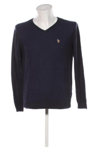 Férfi pulóver U.S. Polo Assn., Méret L, Szín Kék, Ár 11 809 Ft