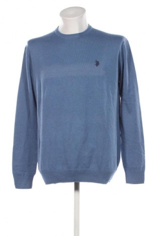 Ανδρικό πουλόβερ U.S. Polo Assn., Μέγεθος XXL, Χρώμα Μπλέ, Τιμή 89,99 €