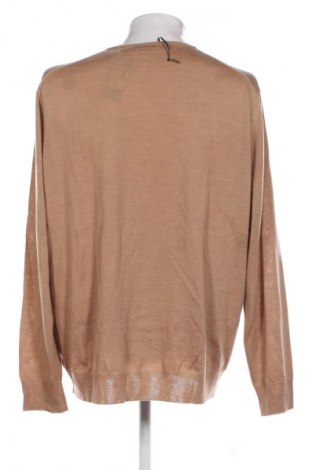 Мъжки пуловер Vneck, Размер XL, Цвят Бежов, Цена 56,99 лв.