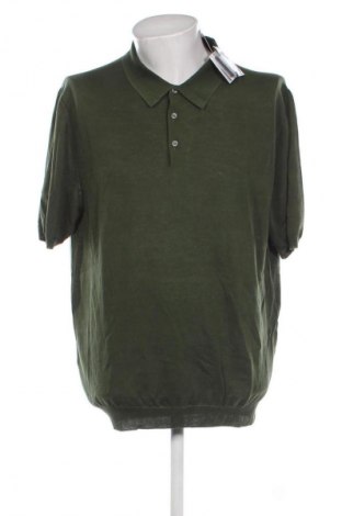 Herrenpullover Zanieri, Größe 5XL, Farbe Grün, Preis 96,99 €