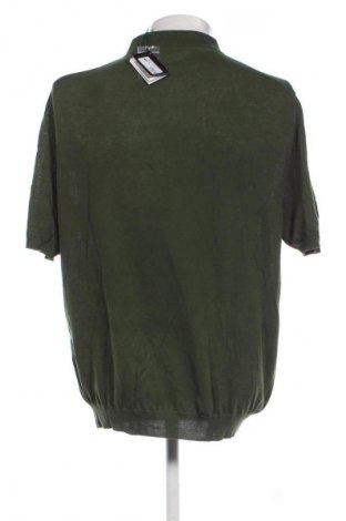 Herrenpullover Zanieri, Größe 5XL, Farbe Grün, Preis 96,99 €