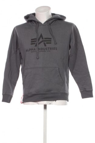 Herren Sweatshirt Alpha Industries, Größe M, Farbe Grau, Preis 37,99 €