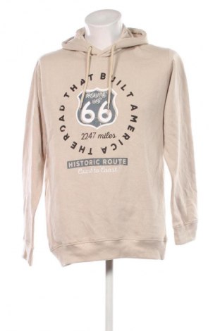 Herren Sweatshirt Route 66, Größe L, Farbe Beige, Preis 26,99 €