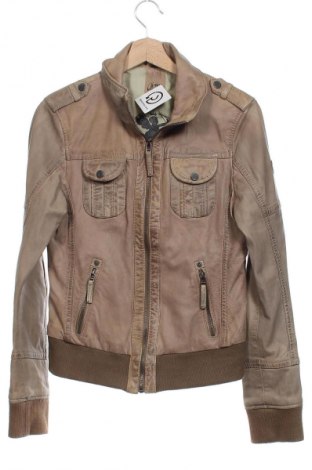 Herren Lederjacke Gipsy, Größe S, Farbe Beige, Preis 114,74 €