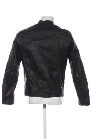 Herren Lederjacke Jack & Jones, Größe M, Farbe Schwarz, Preis € 43,99