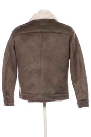 Herren Lederjacke Zara, Größe L, Farbe Grün, Preis € 28,99