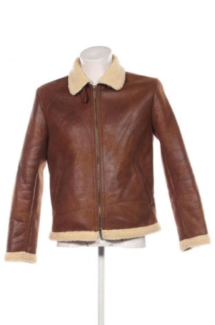 Herren Lederjacke Zara Man, Größe XL, Farbe Braun, Preis € 28,99