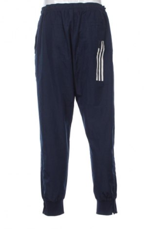 Pantaloni trening de bărbați Adidas, Mărime XXL, Culoare Albastru, Preț 121,43 Lei