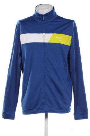 Мъжко спортно горнище PUMA, Размер XL, Цвят Син, Цена 48,99 лв.