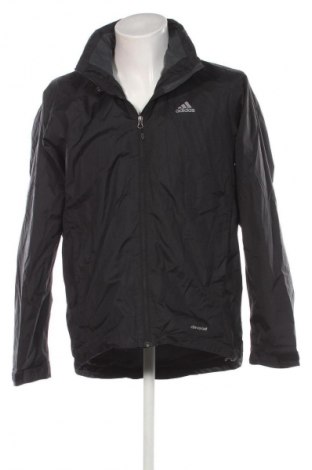 Ανδρικό μπουφάν Adidas, Μέγεθος L, Χρώμα Μαύρο, Τιμή 52,99 €