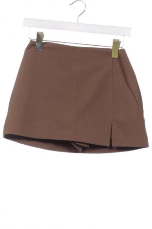 Пола - панталон Stradivarius, Размер XS, Цвят Кафяв, Цена 19,00 лв.
