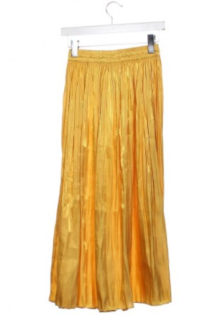 Fustă H&M, Mărime XS, Culoare Galben, Preț 58,18 Lei