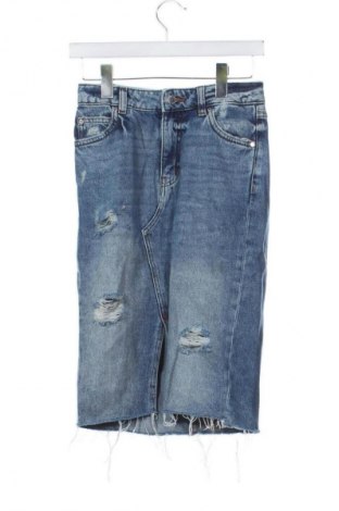 Szoknya Mango, Méret XS, Szín Kék, Ár 5 652 Ft