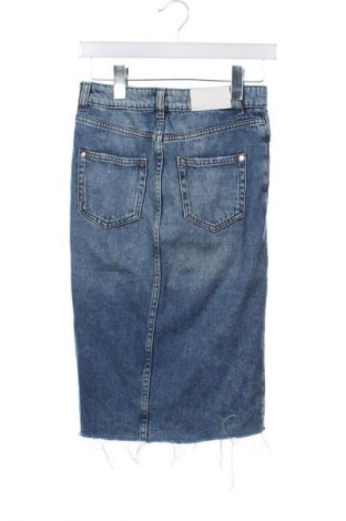 Szoknya Mango, Méret XS, Szín Kék, Ár 5 652 Ft