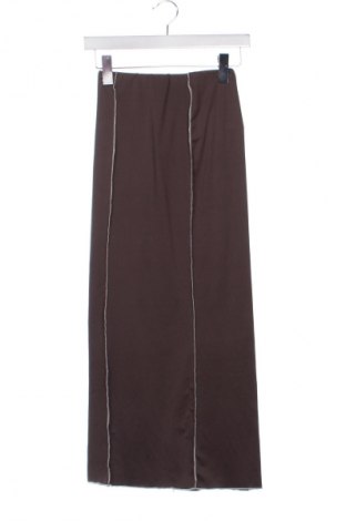 Fustă SHEIN, Mărime XS, Culoare Maro, Preț 62,49 Lei