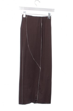 Fustă SHEIN, Mărime XS, Culoare Maro, Preț 62,49 Lei