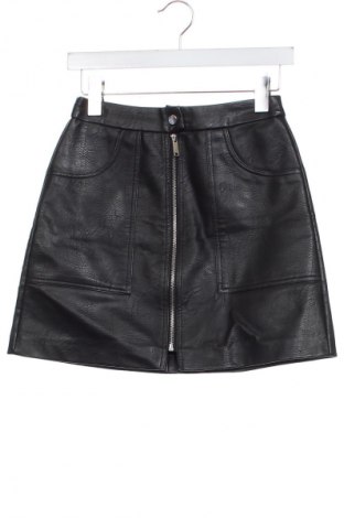 Fustă Stradivarius, Mărime XS, Culoare Negru, Preț 48,00 Lei