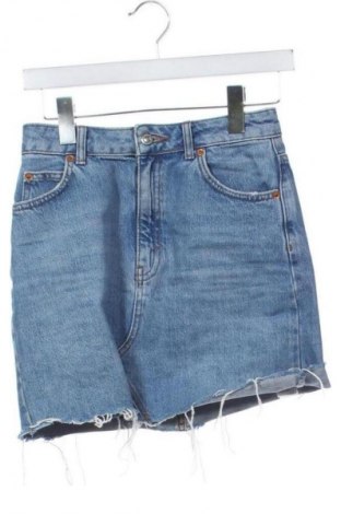 Пола Topshop, Размер XS, Цвят Син, Цена 41,17 лв.