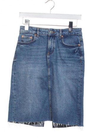 Φούστα Zara, Μέγεθος XS, Χρώμα Μπλέ, Τιμή 9,99 €