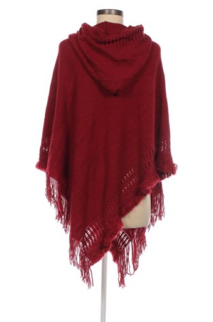 Πόντσο Unbranded, Μέγεθος M, Χρώμα Κόκκινο, Τιμή 15,32 €