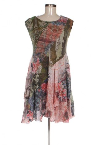 Рокля Desigual, Размер L, Цвят Многоцветен, Цена 82,99 лв.