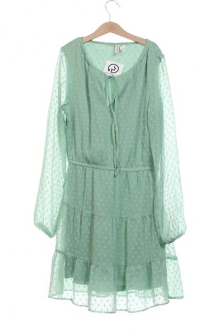 Kleid H&M Divided, Größe XS, Farbe Grün, Preis 20,99 €