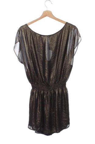 Sukienka H&M Divided, Rozmiar XXS, Kolor Złocisty, Cena 95,99 zł