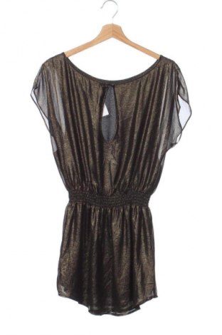 Sukienka H&M Divided, Rozmiar XXS, Kolor Złocisty, Cena 95,99 zł