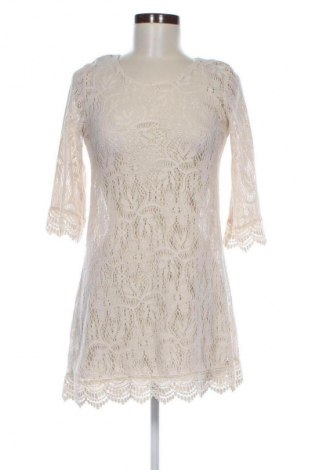 Sukienka H&M Divided, Rozmiar S, Kolor ecru, Cena 95,99 zł