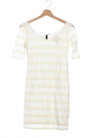 Sukienka H&M Divided, Rozmiar XS, Kolor ecru, Cena 95,99 zł
