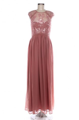 Рокля Lace & Beads, Размер L, Цвят Пепел от рози, Цена 62,99 лв.