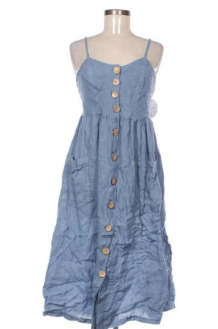 Kleid Puro Lino, Größe L, Farbe Blau, Preis € 75,99