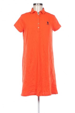 Sukienka U.S. Polo Assn., Rozmiar L, Kolor Pomarańczowy, Cena 526,26 zł
