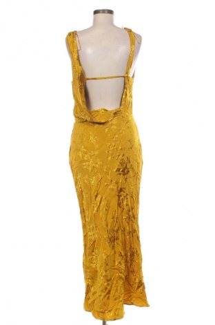 Рокля Zara, Размер M, Цвят Жълт, Цена 77,99 лв.