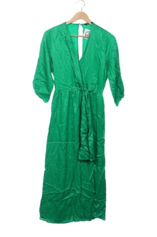 Kleid Zara, Größe XS, Farbe Grün, Preis 53,99 €