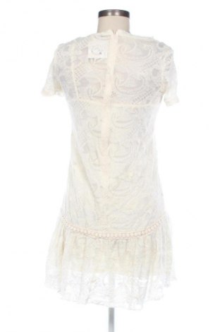 Sukienka Zara, Rozmiar S, Kolor ecru, Cena 88,99 zł