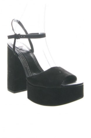 Sandalen Bershka, Größe 41, Farbe Schwarz, Preis 19,80 €