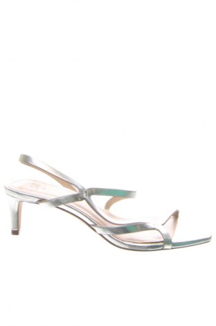 Sandale H&M, Mărime 37, Culoare Argintiu, Preț 98,66 Lei