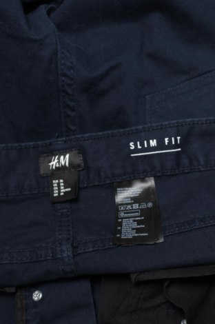 Мъжки панталон H&M, Размер XL, Цвят Син, Цена 22,80 лв.