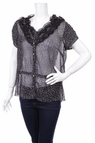 Γυναικείο πουκάμισο, Μέγεθος XL, Χρώμα Μαύρο, Τιμή 15,39 €