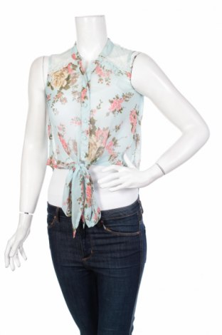 Γυναικείο πουκάμισο New Look, Μέγεθος S, Χρώμα Μπλέ, Τιμή 10,82 €