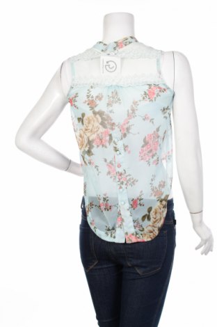 Γυναικείο πουκάμισο New Look, Μέγεθος S, Χρώμα Μπλέ, Τιμή 10,82 €